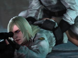 Naked Game Babes from Metal Gear - Compilation