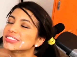 Amateur Stepsister Cumshots Compilation 04