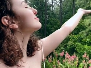 Busty brunette amateur teen babe pussy drilled hard and deep