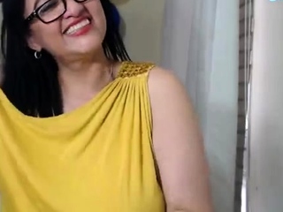 Brunette Solo Webcam Masturbation