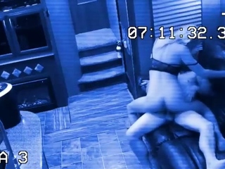 Cheating wife filmed by hidden camera while fuckin