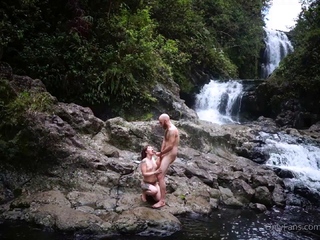 Latino amateur outdoor