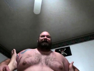 Fat Daddy Bear Takes it Like a Pro