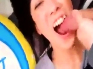 Japanese Girl TOMOKO sex  Sperm in the mouth